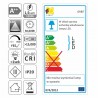LED spotlight Orbit 1,5W, 12V, 16 LED, alu warm white