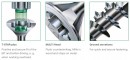 SPAX screw 3x35/23 countersunk head TXS,W,4C MH, partial thread