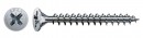 SPAX screw 3x45 countersunk head PZ, W, 4C MH