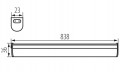 SK-lightening Mera LED 15W natural white 838mm