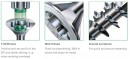SPAX screw 5x40 countersunk head TXS,W,4C MH