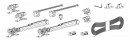 TERNO Classic synchro set for interior fittings 2x damper 80kg