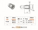 OMM-nut P.TS.08.M6x12mm 5.00