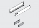 K-BLUM Antaro N 400 mm/30 kg, Blumotion/TOB, white SW, screw