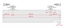 TERNO Classic fitting set for sliding doors 80kg, 1 door + 2 x oil damper