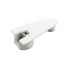 Eccentr shelf double SE07 white