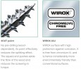 SPAX screw 5x25 countersunk head PZ,W,4C MH