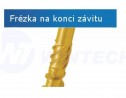 GPR wood screw T30 6x120/64mm plate head zinc yellow, partial thread