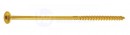 GPR wood screw T30 6x100/48 plate head zinc yellow, partial thread