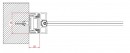 TERNO Universal closing side frame 3000mm silver