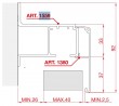 TERNO upper line 1559/A 2m anodized