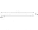MILADESIGN Channel Linear LN1604 silver