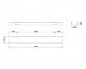 MILADESIGN Suspension cable channel Linear LN0004 anthracite