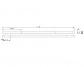 MILADESIGN Channel Linear LN1504 white