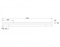 MILADESIGN Channel Linear LN1304 white