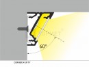 StrongLumio ALU profile for LED Corner 14 alu anodized 2000mm