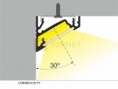 StrongLumio ALU profile for LED Corner 14 alu anodized 2000mm