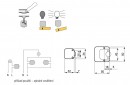 StrongLumio mechanical door switch 230V 2A white