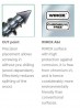 SPAX screw M 4.5x50/35 countersunk head TXS, W, C, partial thread