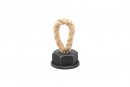 TULIP Knob Spaccata rope/antique black