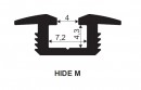 SEVROLL 01979 Hide M bottom line 2.35m silver