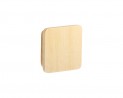 TULIP Handle Square beech raw + screws