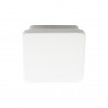 TULIP Knob Square white+screws