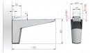 IF-Shelf support Moon S black mat