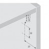 HETTICH 9239087 P2Os for curtains (electric), dark grey