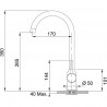 FRANKE Tap FP 9000.071 onyx