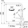 FRANKE Tap FC 3834.501 ATLAS NEO all stainless steel