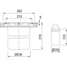 FRANKE Sorter KEA-F 12 flat mounting