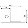 FRANKE Sink OID 611-78 gray