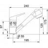 FRANKE Tap FC 9547.071 onyx
