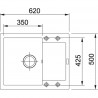 FRANKE Sink MRG 611-62 620 x 500mm cashmere