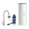 GROHE 30080001 Red Mono C-spout chrome