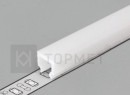 StrongLumio cover strip for HI8 profile clip-on white 4100mm