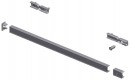 IF KIARO S lower flap with damping Gunmetal color for hl. 600mm