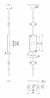 K-StrongLocks shooting bar lock for removable insert,with bars 1000 and 1200mm,R