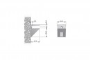 IF-shelf support Kalabrone Mini white