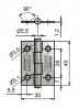 Hinge KZ 40 galvanized