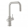 GROHE Blue Home Supersteel, starter set with U-shaped outlet 31543DC0