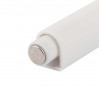 StrongHinges plunger for handleless door opening with magnet and adapter white