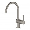 GROHE 32917AL0 Tap Minta C-spout brushed Hard Graphite