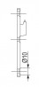 OMM A426.26.02 hook for hanging hardware 26mm