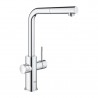 GROHE Blue Home starter set with L-shaped outlet 31539000 chrome
