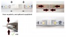 StrongLumio connector for 2 LED strips 8 mm clip-on