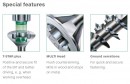 SPAX screw 3,5x20 countersunk head TXS, W, 4C MH