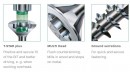 SPAX screw 4x50 countersunk head TXS, W, 4C MH
