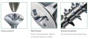 SPAX screw 4x16 raised countersunk head PZ, Ni, 4C MH (PANT)